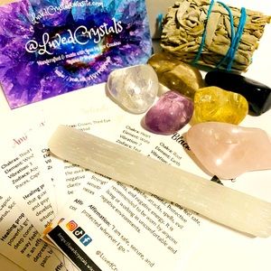 LuvedCrystals Beginners Healing Crystal Kit🎀